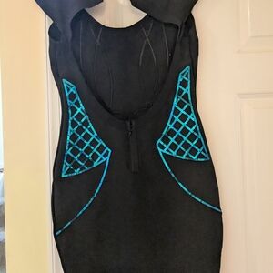 Size medium bodycon cocktail dress with bling